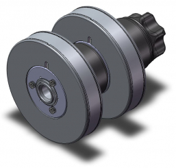 Support De Rlx 16 Couché, 6", Arbre Creu 