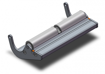 Rolle Klemmplatte 16 glatt 