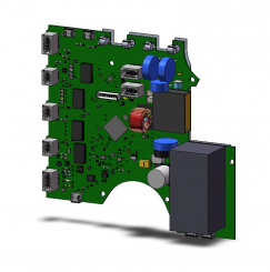 Platine Rangier kompl. L Facelift 