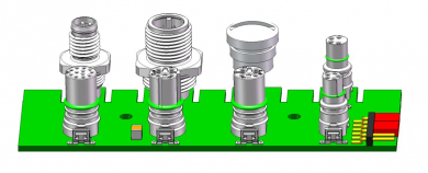 Carte 24x36x99 -Stecker IO compl. 