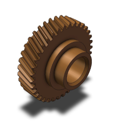 Roue À Vis Sans Fin 43X28 4:1 