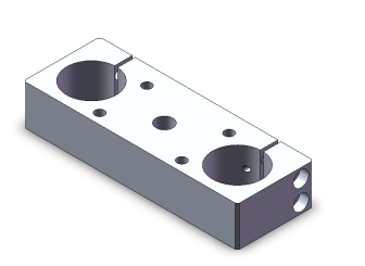 Plaque 39X74X208 M6(4X) 