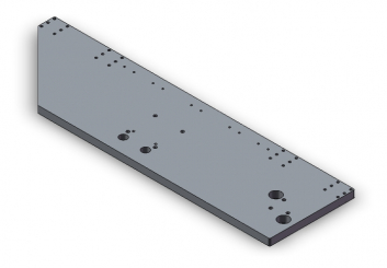 Plinthe 20X880X250 R/L 