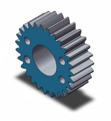 Roue Dentée M=1 Z=27 