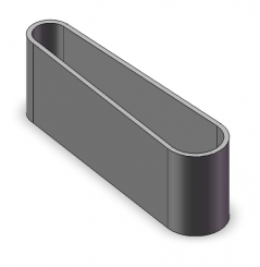 Courroie Dentée Pu;Avec Support 75T5/480 