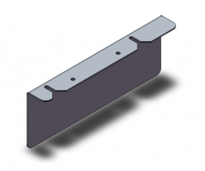 Tôle 2X128.2X254 Curseur Format 2 