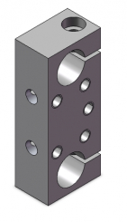 Plaque 19X30X72 Trépied 16 