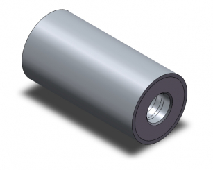 Rouleau renvoi 8 D45 seul téflon 