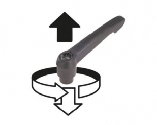 Levier De Serrage M8X40 Gr.2 A2 