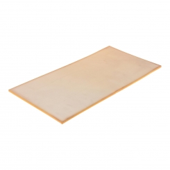 Plaque plastique 250x500x6 
