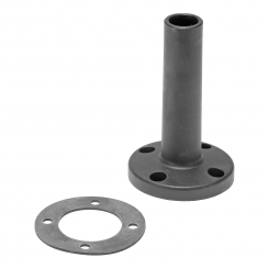 Embase colonne lum. avec tube 100mm 