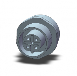 Prise D'Appareil M12,5P.,Code B,M16X1.5 